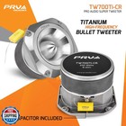 Prv Audio Tw700ti-cr Super Tweeter  4  Titanium Bullet Super Tweeter 8 Ohm Ch
