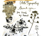 Flowers Clear Stamp Set By Hero Arts From The Vault Cm359 New 