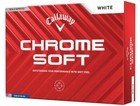 New Callaway Chrome Soft 2024 Golf Balls White - 6 Dzn Pack  72 Balls 