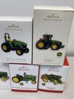 Hallmark John Deere Tractor Ornament Lot 2004 2008 2010 2012 2013 2014