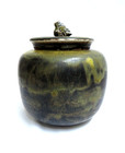 Knud Kyhn Stoneware Lidded Jar Royal Copenhagen Denmark 1938
