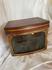 Antique General Store Display Box With Glass Front