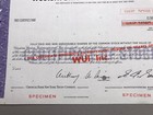 Western Union International Telegraph Company  Specimen  Stock Certificate