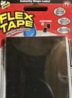 Flex Tape Mini 3  X 4  Super Strong Waterproof Tape  Black  2 Count