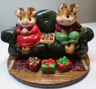 Wee Forest Folk First Date Christmas M-134 Retired Sharing A Box Of Chocolates