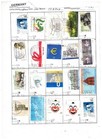Germany 2001-2-4 Rcp   Clearout Of 3 Pages See Scan Used Cat  2100   Lot 303-45