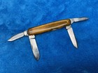 Very Rare Original Antique Us Union Cutlery Co  Tidiouite 4 Blades Folding Knife