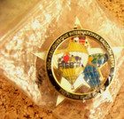 2004 Albuquerque International Balloon Fiesta Pin Tie Clasp Back Hot Air 8 24