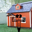 Custom Dog Grave Marker For Cemetery Yard personalized Pet Memorial Grave Stake