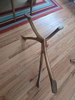 Vintage Tri-symmetric Coffee Table Base Only Mid Century Modern Vtg 