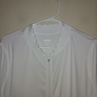 Jofit Women s Golf Jacket Xxl Chelsea Scallop Lightweight Upf 50  White