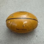 Antique Vintage Tin Litho Football Made In Germany Ball Sports Toy