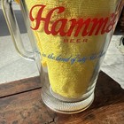 Vintage Hamm s Beer Glass Pitcher Born In The Land Of Sky Blue Waters 9 