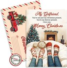 Christmas Card For Girlfriend  Girlfriend Christmas Card With Heartfelt Message 