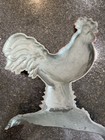 Vintage Cast Iron Hand Painted Rooster Door Stop Mantle Decor 9    Farmhouse