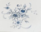 Vintage Nasco Dinnerware Champlain Blue Flowers Fine China Japan  26-piece Set