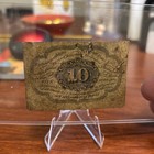 1862 Us 10 Cent Fractional Currency Note - 1st Issue Great Collectors Item 