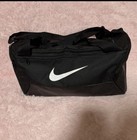 Rare Nike Mamba League Medium  Black 25l Polyester Zip Duffle Gym Bag  3 Pockets