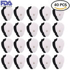 20-80x Snap On Replacement Electrode Pads For Tens ems Unit   Pulse Massager Us