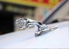 For Jaguar 3d Logo Car Logo Front Hood Decoration