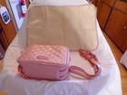 Itzy Ritzy Compact Diaper Bag With Changing Pad Pink 6 Pockets Excellent Cond 