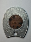 Encased 1950 D Lincoln Wheat  lucky  Penny Horseshoe  Julius Gunther   Son