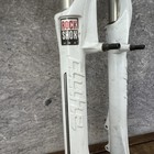 Vintage Rockshox Duke Xc Suspension Fork 26 1 1 8 Threadless Disc V-brake White