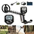 Metal Detector Gold Digger Lcd Treasure Hunter Pinpointer Adult Kids Beach Yard