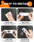 5 Pack Fridge Lock For Toddlers Adhesive Backing Refrigerator Lock Child Proof  