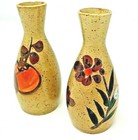 Mini Art Vases Japan Mid Century Modern Stoneware Ceramic Vintage 5  Decor 