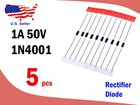 1n4001 - 1n4007 1n4148 1n5817 1n5819 Diode  5 - 20 Pcs - Free   Fast Shipping