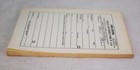 1969 Penn Central Track Car Permit Form M Pad Unused