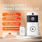 Wireless Wifi-smart Video Doorbell Phone Door Ring Intercom Security Camera Bell