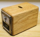 Vintage Post Office Box Door Bank gun Safe-size 2  grecian -oak