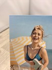 Contemporary Pinup Girl 4x6 Photo - Fine Art Color Print - Blonde Female Form