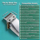 10pcs Wahl Compatible Clipper Guide Combs Guards Set 1 16 To 1 Multicolor Colors