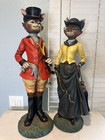  vintage  Winterthur Mr   Mrs Lord Fox Hunt 26    English Library Statue