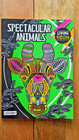 Spectacular Animals Coloring Book Adult Kids Bendon Living Neon Art Paperback