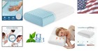 Luxury Queen Size Memory Foam Pillow With Gel Cooling For Ultimate Comfort