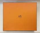 Authentic Herm  s Large Presentation Storage Gift Box 17-3 4  X 14-3 4  X 3-5 8 