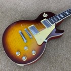 Electric Guitar Lp Hh Pickups Rosewood Fretboard Flame Maple Top