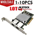 Intel X540-t2 X540-at2 10g Pci-e Dual Rj45 Ports Ethernet Network Adapter Lot 10