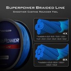 Kastking Superpower Braided Fishing Line  Ocean Blue  50lb  1097 Yds