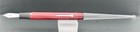 Esterbrook Red Pearl W lucite Taper Desk Set Fountain Pen -new In Box W 9556 Nib