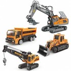 Rc Construction Vehicles 1 20 Alloy Excavator Crane Bulldozer Toy Gift