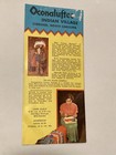Oconaluftee Indian Village Cherokee North Carolina Brochure Souvenir Nc Vintage