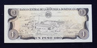1988 Dominican Republic 1 Peso Oro P126c P126 Unc Uncirculated