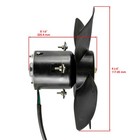 For Honda Trx350tm Rancher 350 Radiator Cooling Fan Motor 2x4 S 2000 2001 - 2006