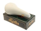Sella San Marco Rolls White Leather Saddle Brass Steel New In Box Nos  shelfwear