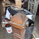 Bova 7   26 Antique Oak Newell Post 50 5 X 8 1 2    Square